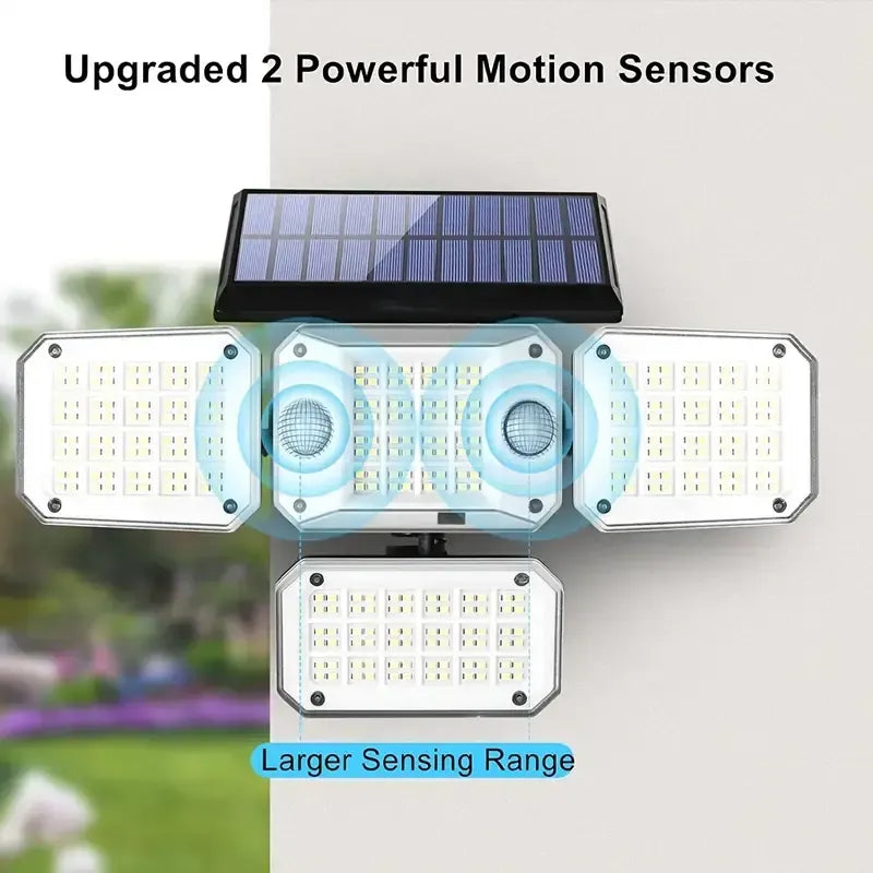 Luz solar con control remoto – práctica, moderna y sin consumo eléctrico.
