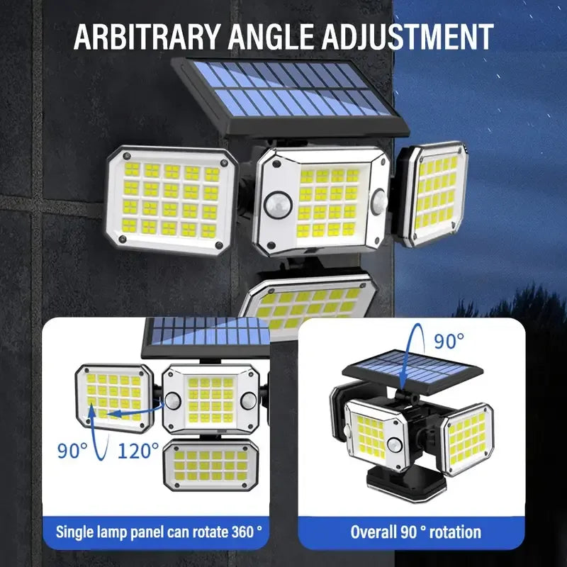 Luz solar con control remoto – práctica, moderna y sin consumo eléctrico.